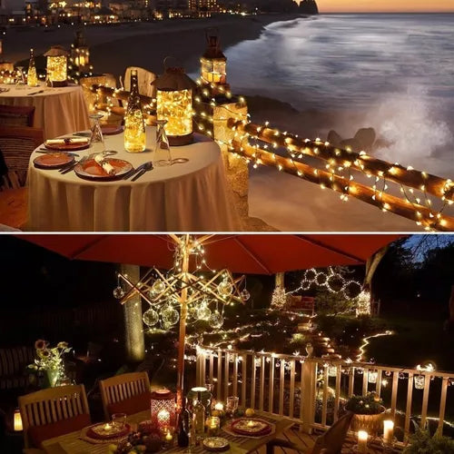 MerryGlow™ – Luces navideñas solares 🎅✨